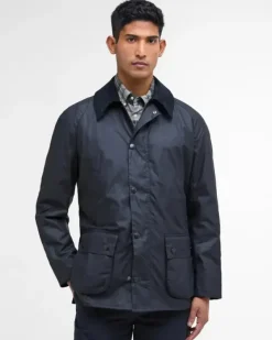 Ashby Wax Jacket Navy