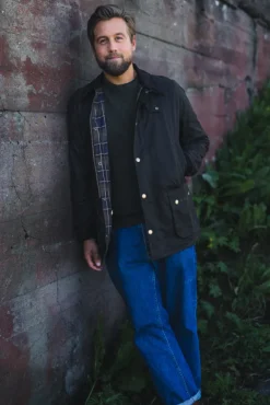 Ashby Wax Jacket Olive