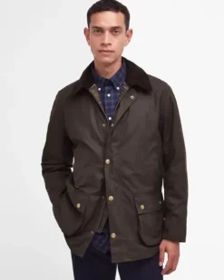 Ashby Wax Jacket Olive