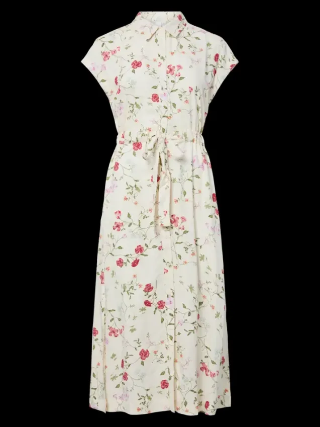 Asina CS Midi Belt Dress Pristine Botalia