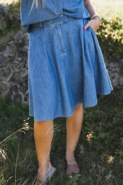 Aslaug Denim Dark Denim