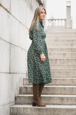 Astrid Midi Dress Eden Flower