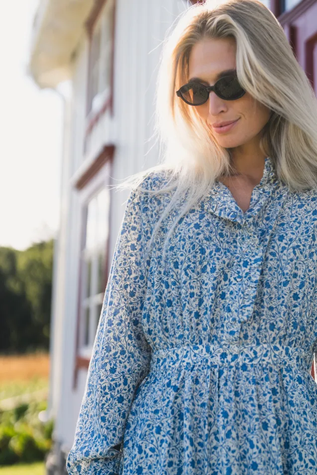 Astrid Midi Dress Q Harbor Flower