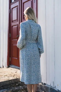 Astrid Midi Dress Q Harbor Flower