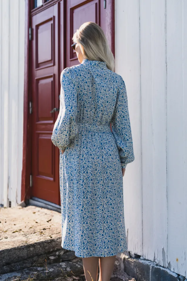 Astrid Midi Dress Q Harbor Flower