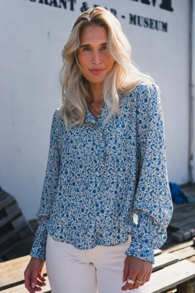 Astrid Shirt Q Harbor Flower