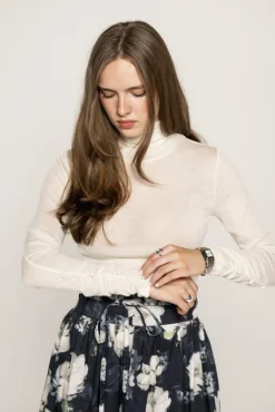 Astrid Skirt Blue Garden