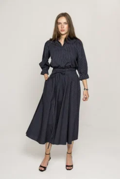 Astrid Skirt Pinstripe