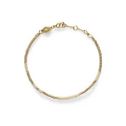 Asym Bracelet Ecru