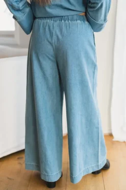Atari Denim Pant Chambray Blue