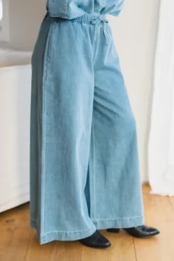 Atari Denim Pant Chambray Blue