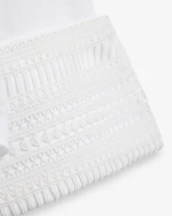 Atari Lace Shirt Bright White