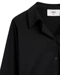Atari Lace Shirt Ink Black