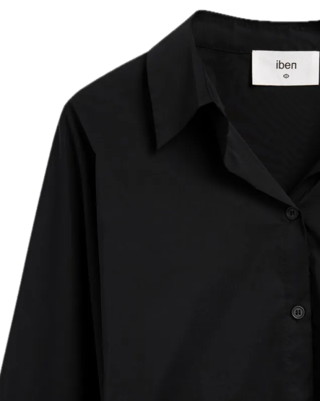 Atari Lace Shirt Ink Black