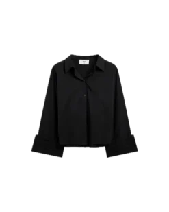 Atari Lace Shirt Ink Black
