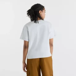 Athletics Premium Logo Hip Length Relaxed T-Shirt Ash Heather