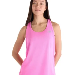 Athletics Tank Pink Heat Heather