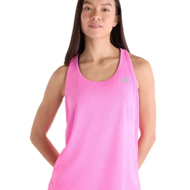 Athletics Tank Pink Heat Heather