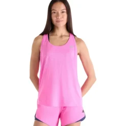 Athletics Tank Pink Heat Heather