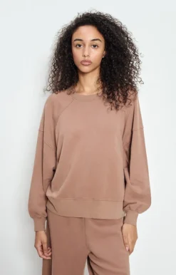 Atubay Sweatshirt Chocolate