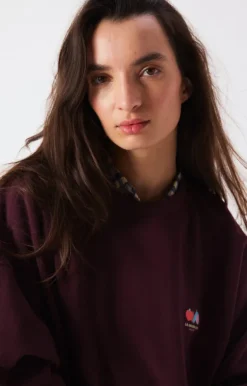 Atubay Sweatshirt Wine Lees