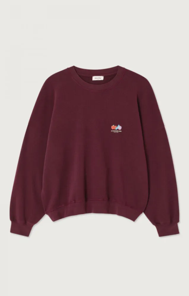 Atubay Sweatshirt Wine Lees