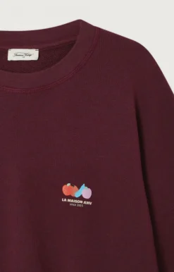 Atubay Sweatshirt Wine Lees