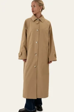 Avaic Trenchcoat Dark Beige