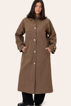 Avaic Trenchcoat Dark Brown