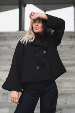 Avenue Trenchcoat Black