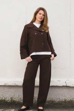 Avenue Trenchcoat Cocoa Brown