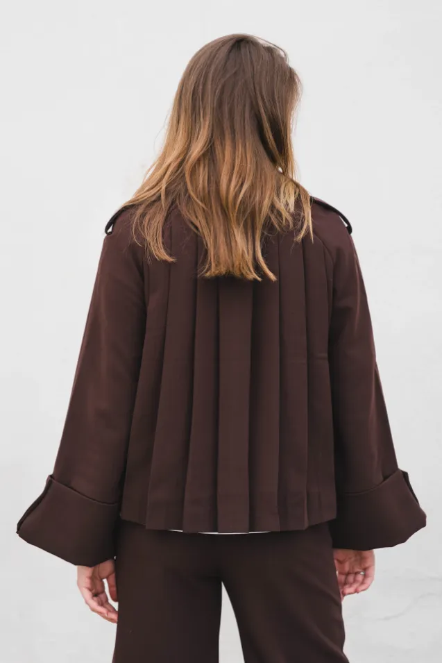 Avenue Trenchcoat Cocoa Brown