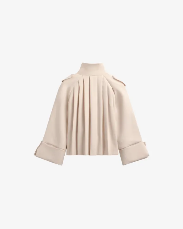 Avenue Trenchcoat Ivory White
