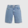Baggy Dad Shorts Indigo