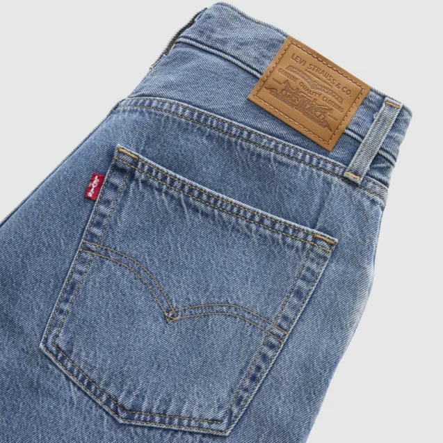 Baggy Dad Shorts Indigo
