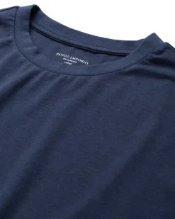 Bamboo/Cotton Crew Tee Navy