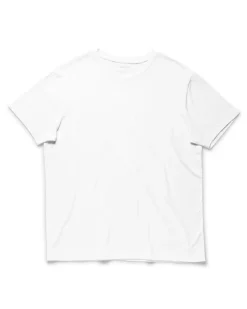 Bamboo/Cotton Crew Tee White