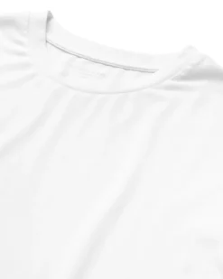 Bamboo/Cotton Crew Tee White