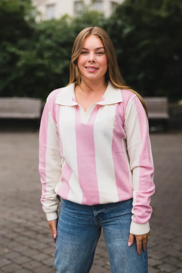Basile Sportive Stripe Pink/Cream