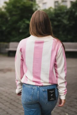 Basile Sportive Stripe Pink/Cream