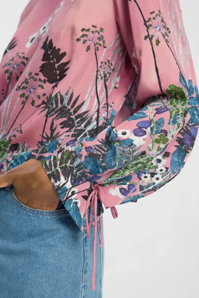 Basilia Blouse Print Berry