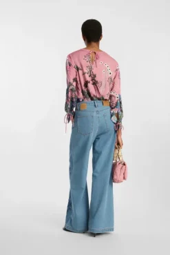 Basilia Blouse Print Berry