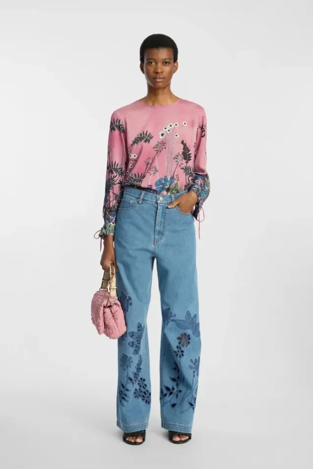 Basilia Blouse Print Berry