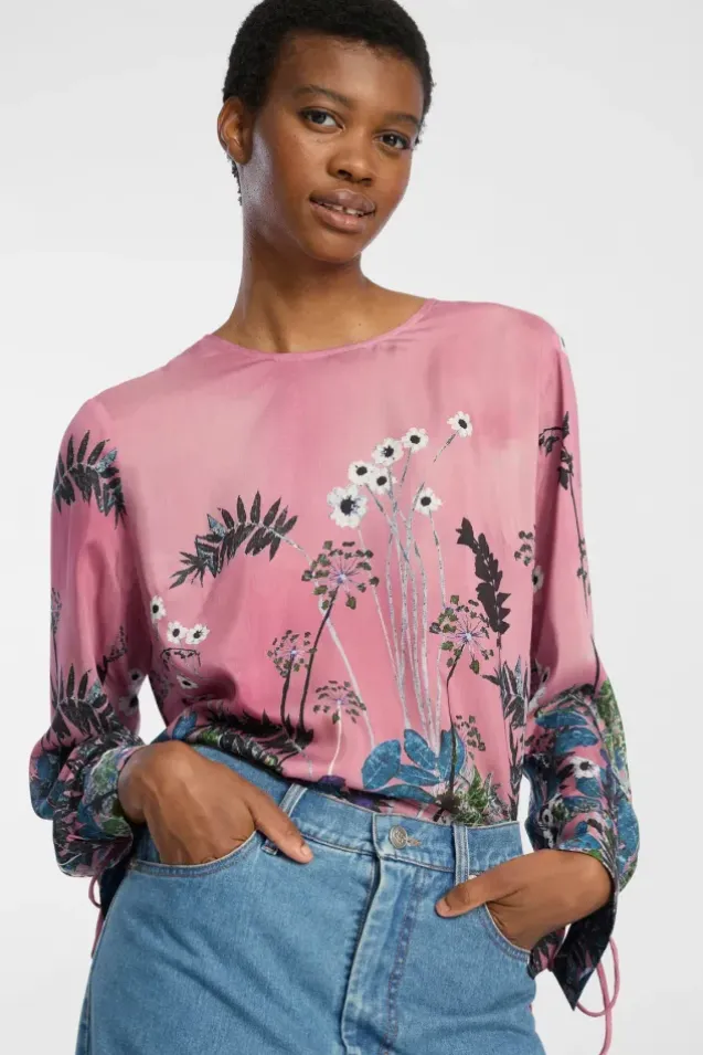 Basilia Blouse Print Berry