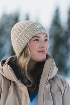 Beanie Logo Sand