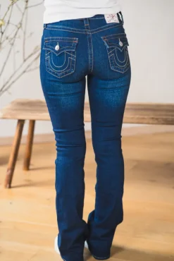 Becca Mid Rise Bootcut Flap Muddy Waters