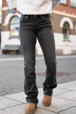Becca MR Bootcut Flap Charcoal