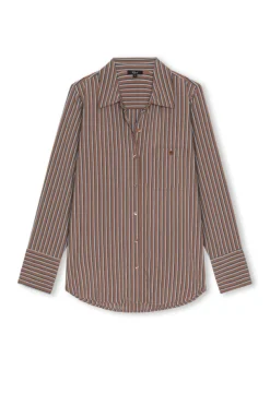 Beck Hickory Indigo Stripe