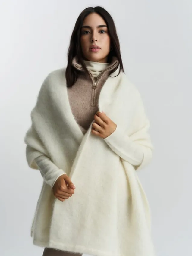 Belinda Chunky High Neck Hazel Beige