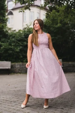 Bella Dress Lolly Stripe